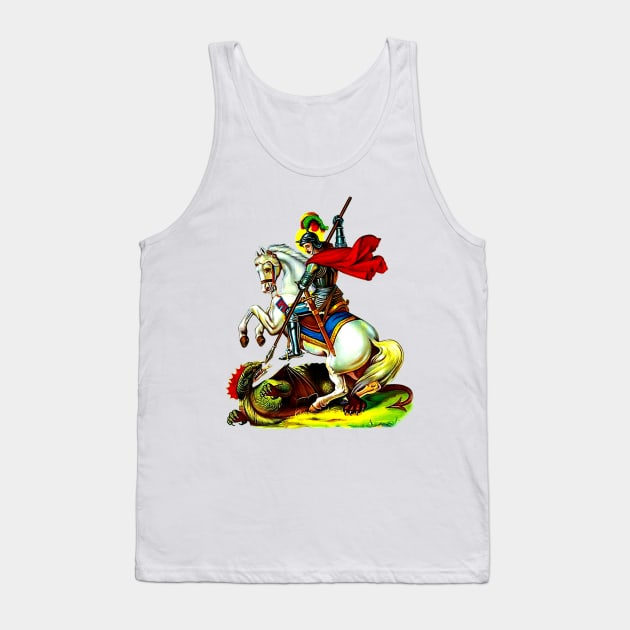 Saint George Tank Top by doniainart